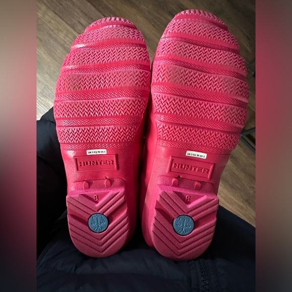 Pink Hunter Boots women size 5 - Picture 6 of 6